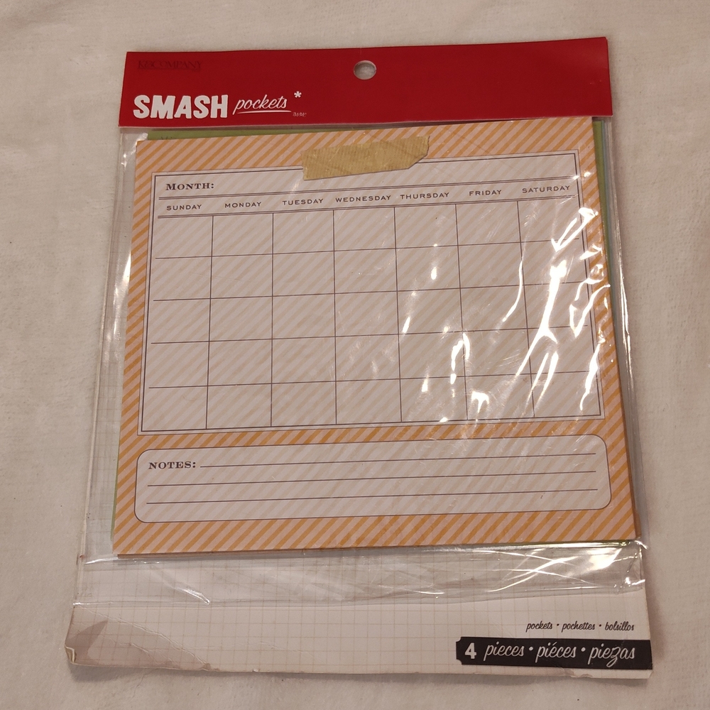 Smash Pockets Weekly Planner